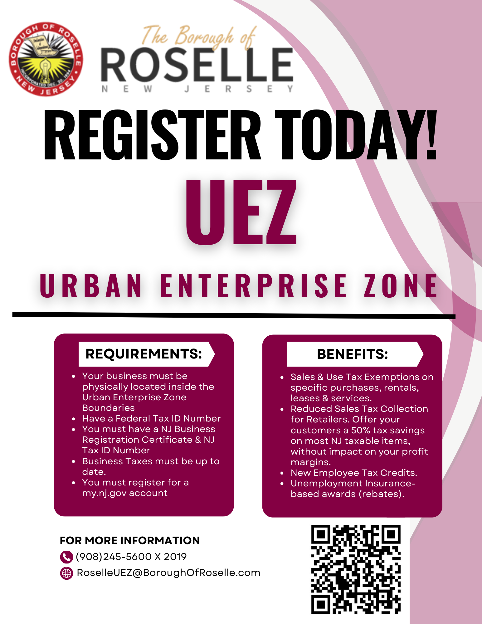 Register Today- UEZ
